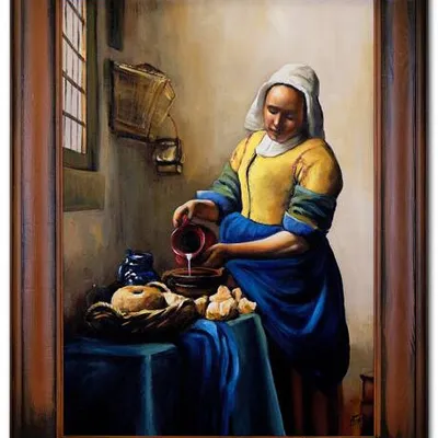 Jan vermeer - mleczarka - 63x84 cm - g15317