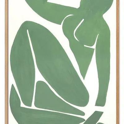 Obraz olejny - wielcy mistrzowie - henri matisse - zielony akt - 63x93 cm - g114153