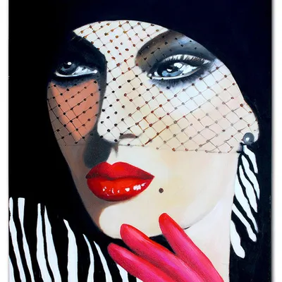 Obraz - art deco - 60x90cm - g97843