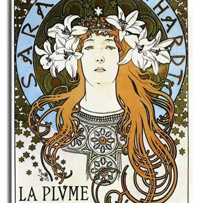 Alfons mucha - sarah bernhardt - 90x60 cm - g92636