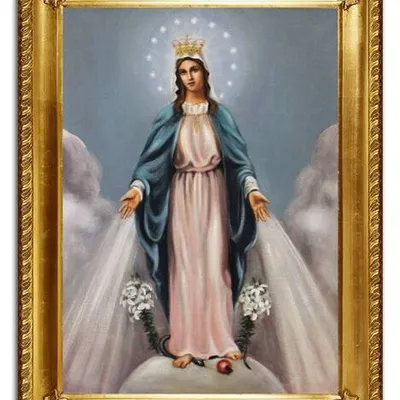 Maryja - królowa matka - 63x84 cm - g96416