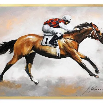 Obraz olejny - zwierzęta - 63x93 cm - g105683