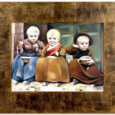 Obraz - premium kopie mistrzów - 57x67cm - g116401