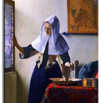 Jan vermeer - dziewczyna z dzbanem - 40x50 cm - g92560