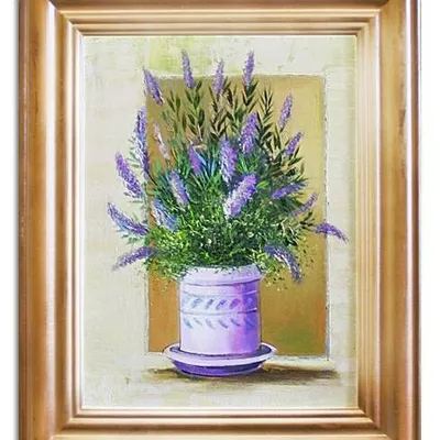 Lawenda - o zapachu lipca - 40x50 cm - g06339