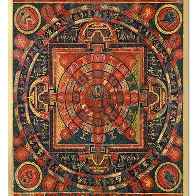 Obraz drukowany - styl orientalny - 53x73 cm - g105127