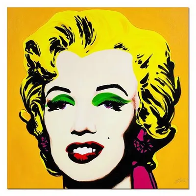 Obraz olejny - pop art - 60x90 cm - g105712