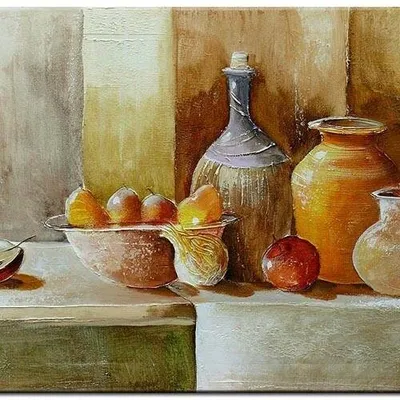 Nowoczesna - owoce późnej jesieni - 60x90 cm - g00942