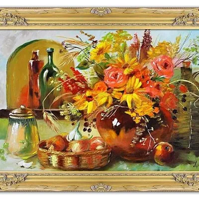 Tradycyjna - polny bukiet - 75x105 cm - g16662