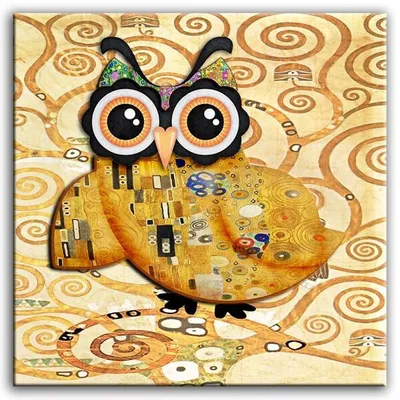 Sowy - sówka kinga - 60x60 cm - g93543