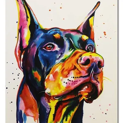 Obraz olejny - zwierzęta - 80x120 cm - g116000