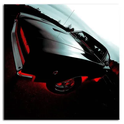 Motodreams - czarny klasyk - 80x80 cm - g92900