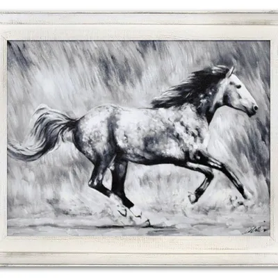 Obraz - konie - 39x49cm - g97085