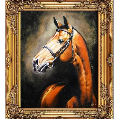 Obraz - konie - 55x65cm - g98975