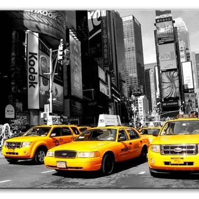 New york - taxi - 90x60 cm - g92826