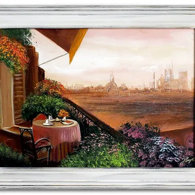 Paryż - sekwana - 63x84 cm - g02853