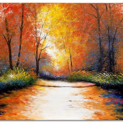 Obraz olejny - pejzaże - 60x90 cm - g119008