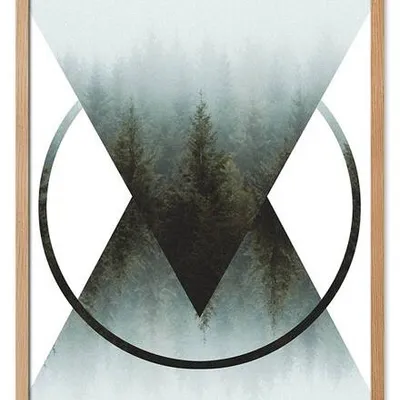 Obraz drukowany - abstrakcyjne - 53x73 cm - g114985