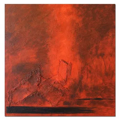 Obraz olejny - abstrakcyjne - 100x100 cm - g116049