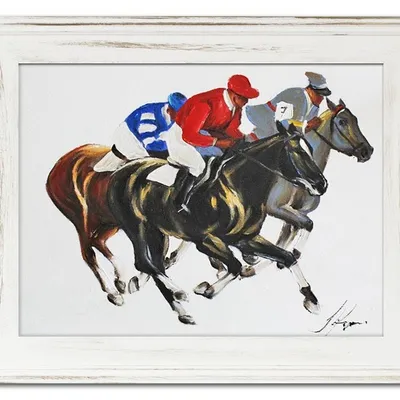 Obraz - konie - 39x49cm - g17175