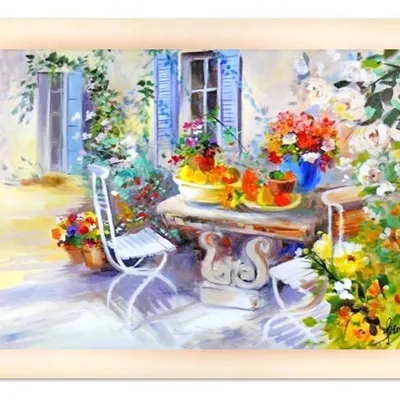 Architektura - w promieniach słońca - 63x84 cm - g00823