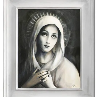 Maryja - święta panienka - 56x66 cm - g06282