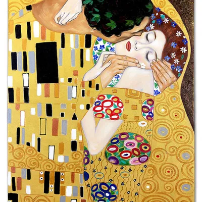 Gustav klimt - pocałunek - 50x70 cm - g01568