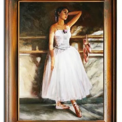 Baletnice - antrakt - 63x84 cm - g15467