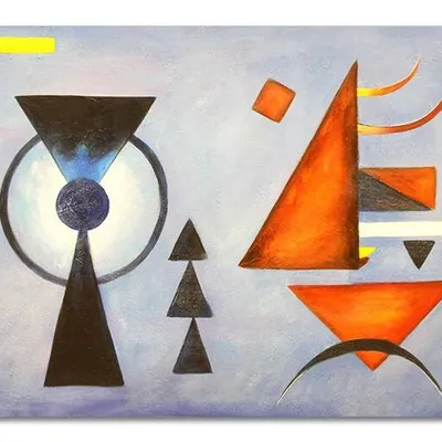 Obraz olejny - abstrakcyjne - 60x90 cm - g112837