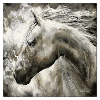 Obraz - konie - 90x90cm - g104966