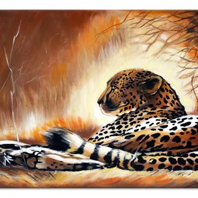 Zwierzęta - gepard - 60x90 cm - g01122
