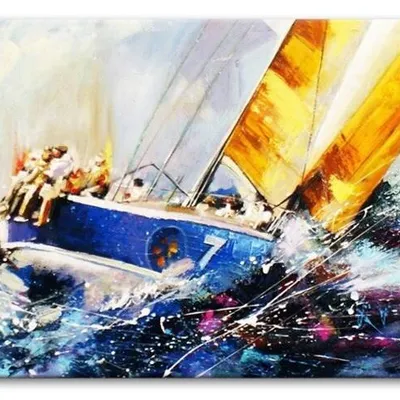 Marynistyka - regaty - 200x125 cm - g94748