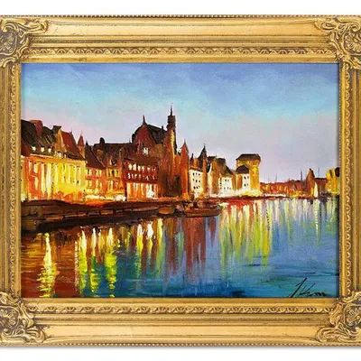 Architektura - odbicie miasta - 40x50 cm - g16279