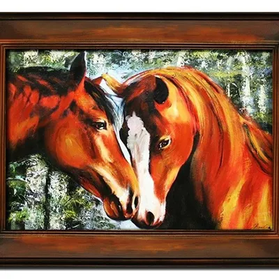 Obraz - konie - 86x116cm - g103110