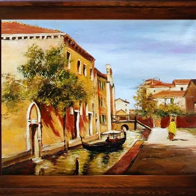 Wenecja - dom kupca - 54x64 cm - g16898