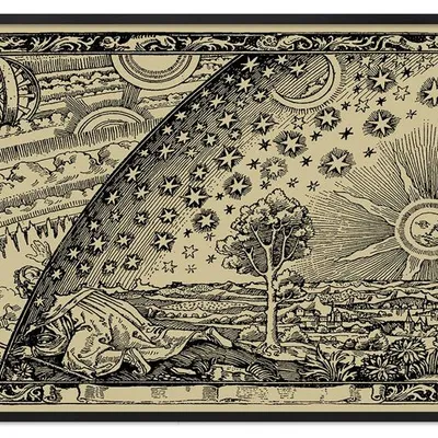 Obraz drukowany - astrologia - 53x73 cm - g110178