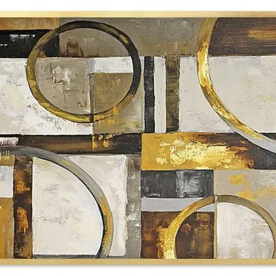 Obraz olejny - abstrakcyjne - 63x93 cm - g104573