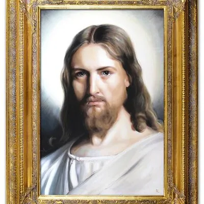 Obraz olejny - religijne - jezus chrystus - 90x120 cm - g115432