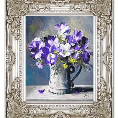 Irysy - irysy w kuflu - 28x33 cm - g04089
