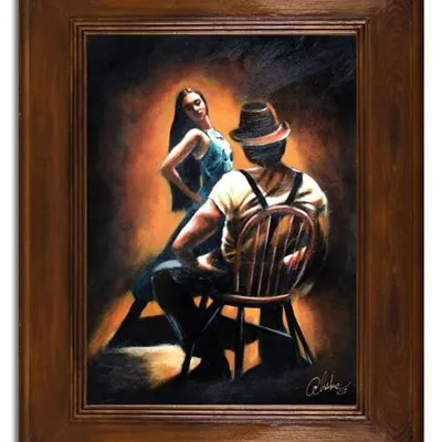 Ludzie - w tańcu - 76x96 cm - g16489