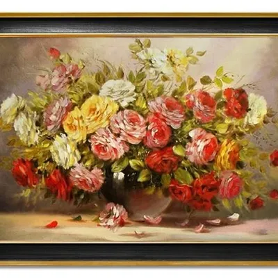 Róże - bukiet od pawła - 75x105 cm - g04029