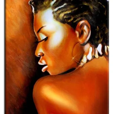 Afryka i egipt - kobieta - 50x70 cm - g00534
