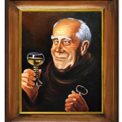 Ludzie - mnich - 53x64 cm - g06752