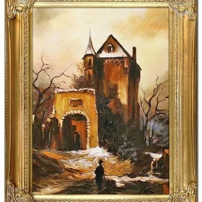 Zamki i pałace - ruiny klasztorne - 40x50 cm - g05234