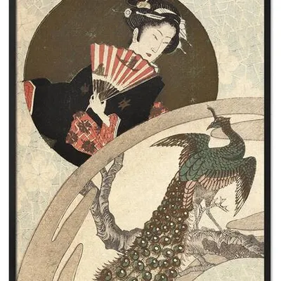 Obraz drukowany - styl orientalny - 53x73 cm - g115170