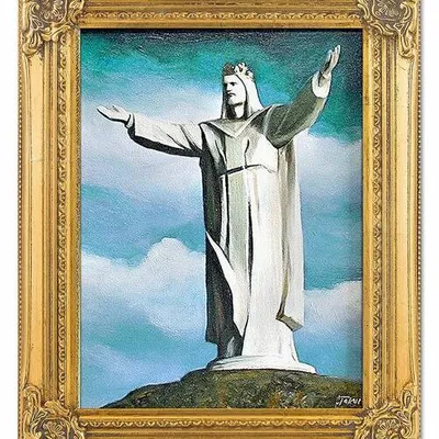 Chrystus - jezus ze świebodzina - 40x50 cm - g06185