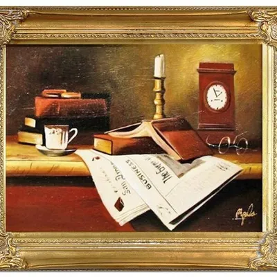 Tradycjna - przerwana powieść - 40x50 cm - g04118