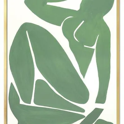 Obraz olejny - wielcy mistrzowie - henri matisse - zielony akt - 53x73 cm - g114148