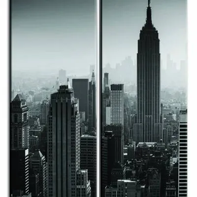 New york - wieżowce - 150x50 cm x2 - g92822