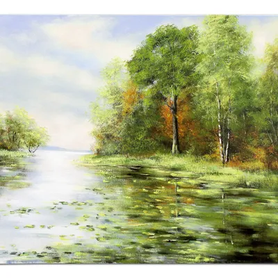 Obraz olejny - pejzaże - 50x70 cm - g118973